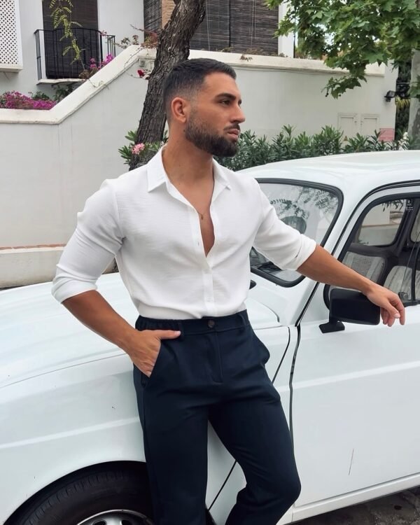 CAMISA BLANCA CORTE REGULAR