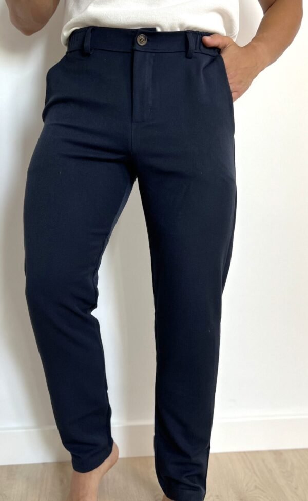 PANTALON CHINO AZUL MARINO
