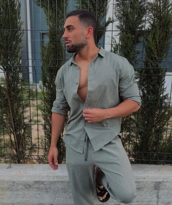 CONJUNTO MILANO VERDE MILITAR