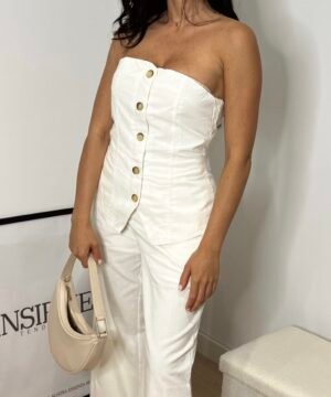 CONJUNTO PALABRA DE HONOR BLANCO